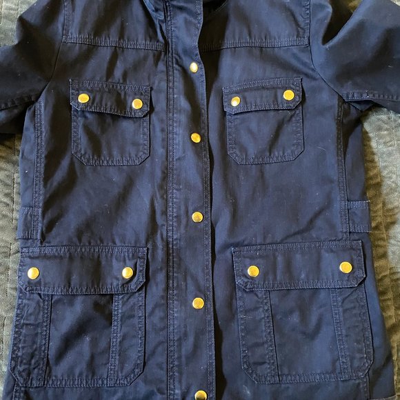 Navy Utility Jacket - Picture 4 of 5